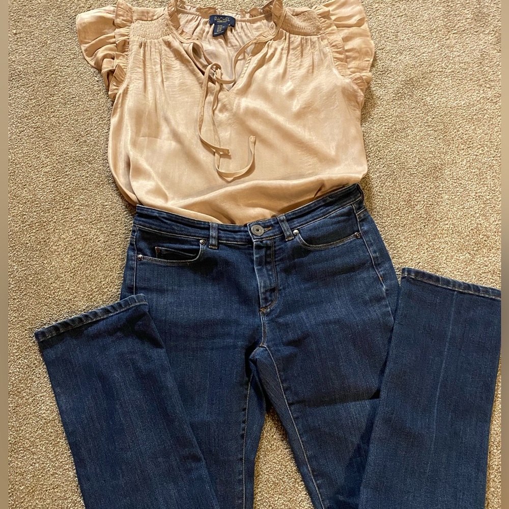 Weekend Max Mara Mid-Rise Slim Fit W11 Jeans Size 4